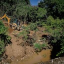 Sitio de la emergencia en Bolívar.