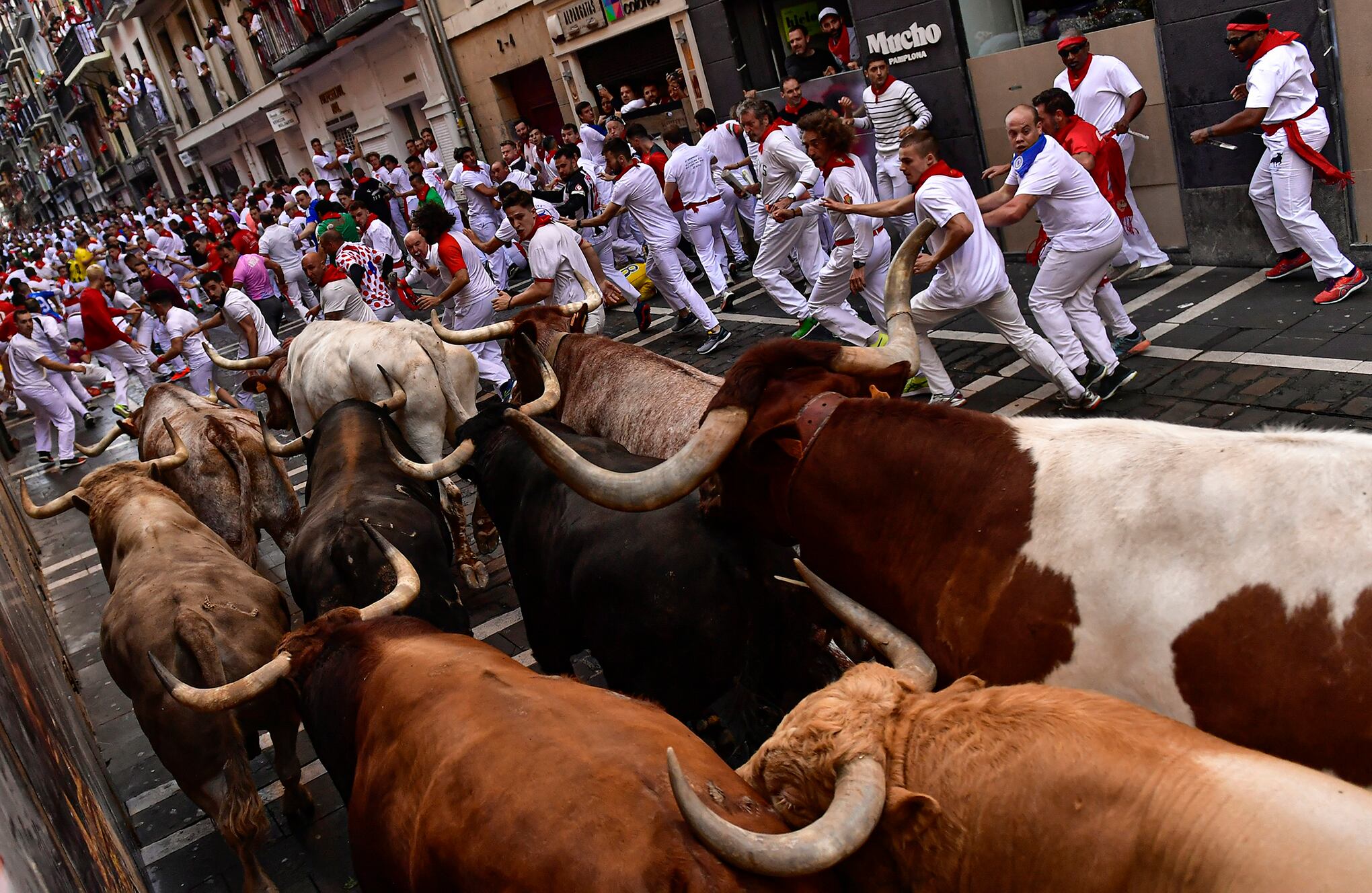 En imágenes : Arrancan las fiestas de San Fermín