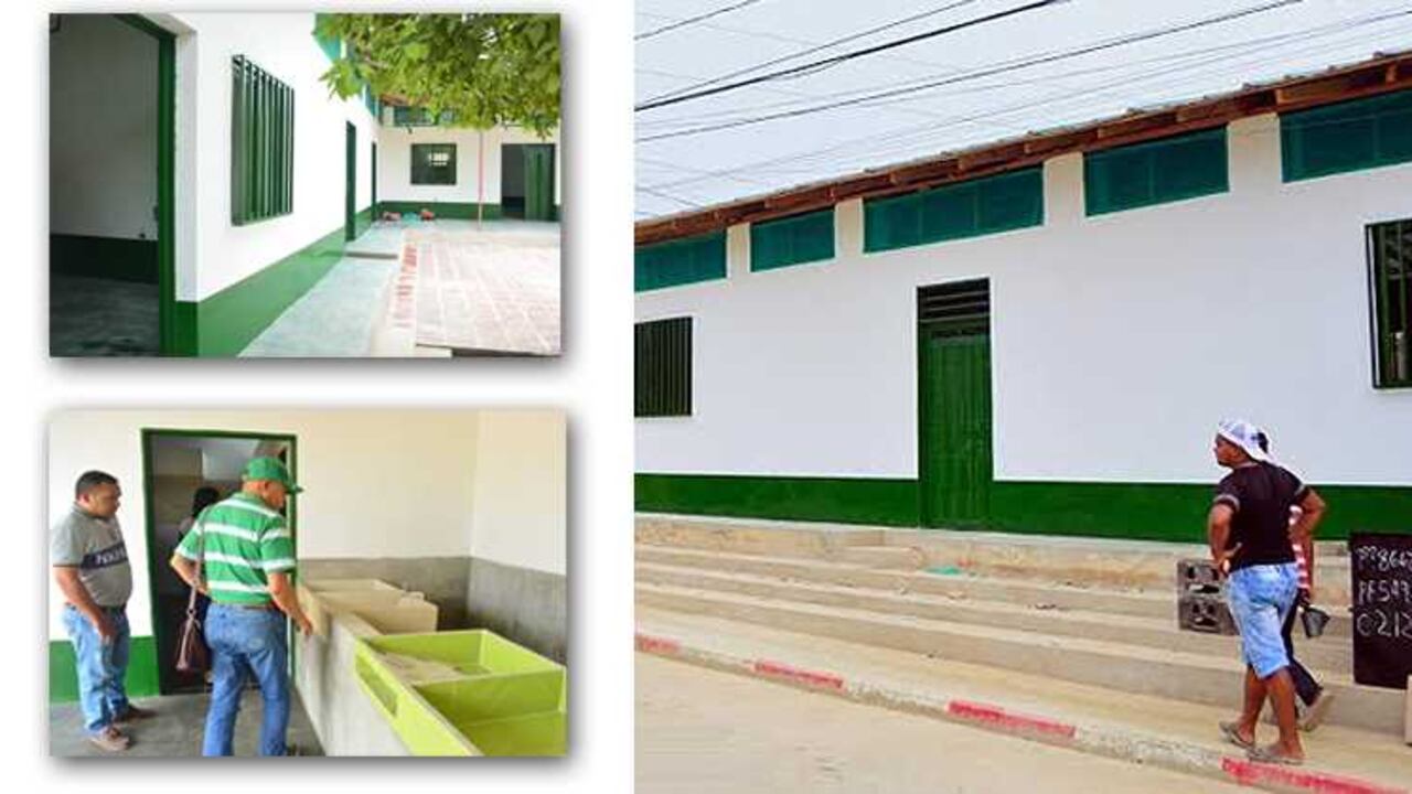 Tras meses de trabajo, la edificación quedó con capacidad para albergar 50 policías.