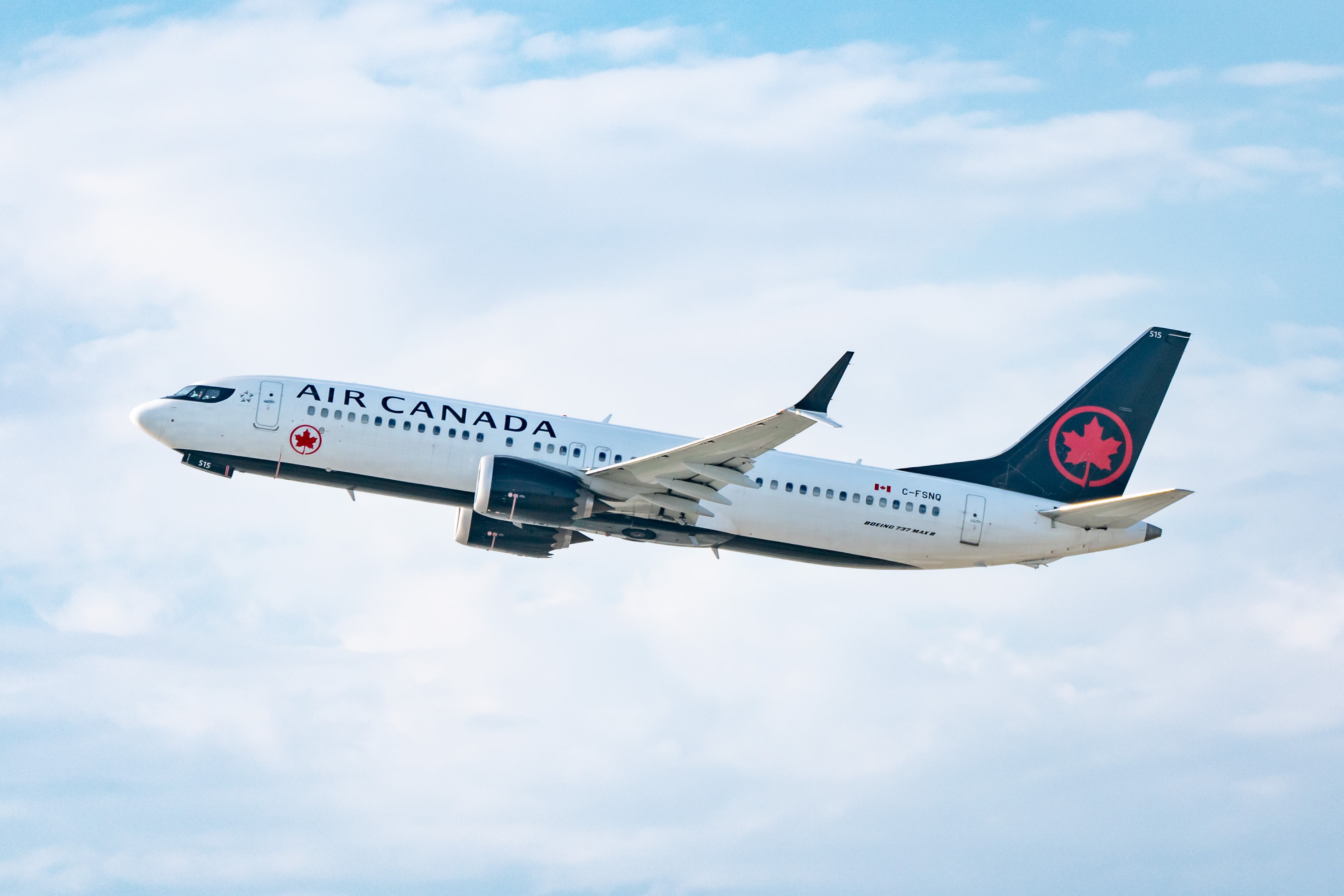 Vuelo de Air Canada.