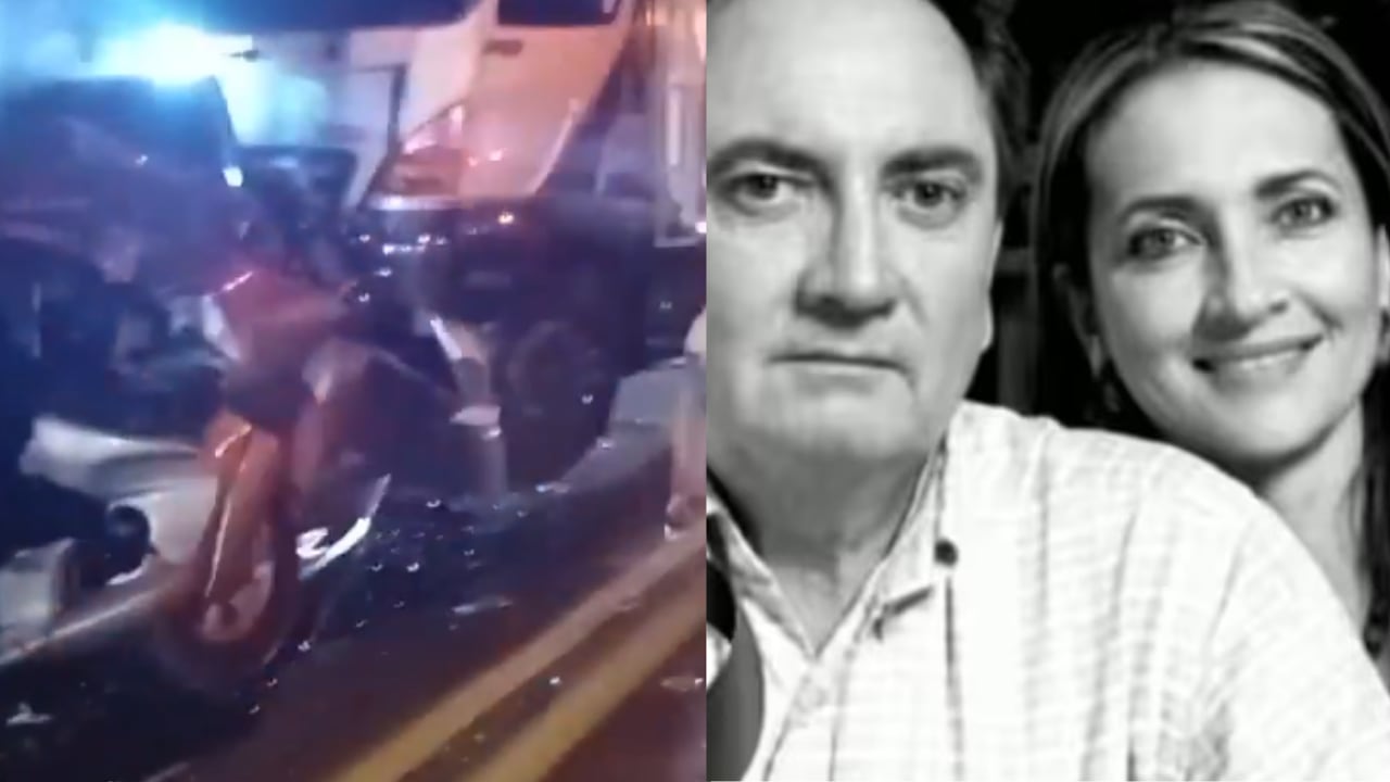 El accidente ocurrido en Puerto Araujo, Santander.