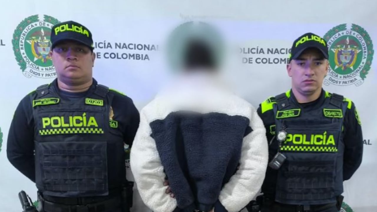 El individuo de 41 años capturado.