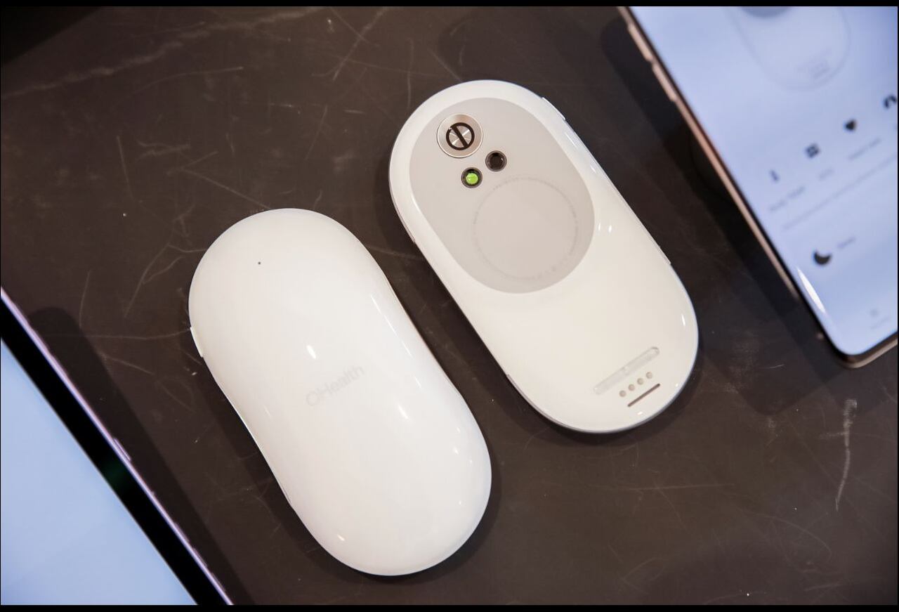 Oppo presentó en el MWC su OHealth H1, dispositivo para monitorear la salud de las personas.