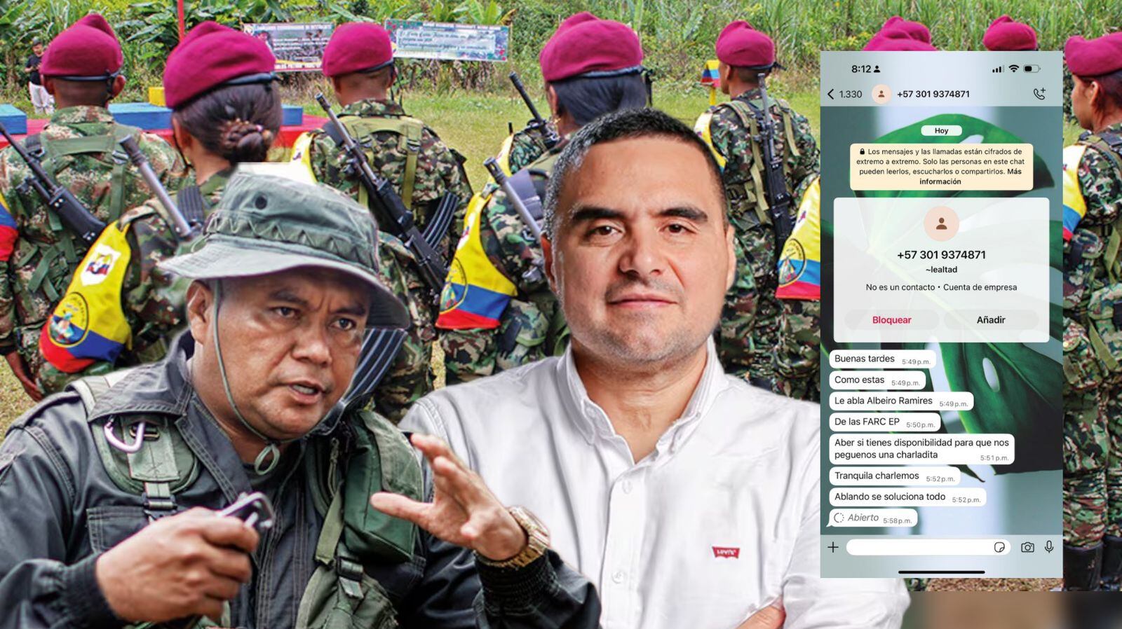 Disidencias cobran extorsiones al gobernador del Caquetá.