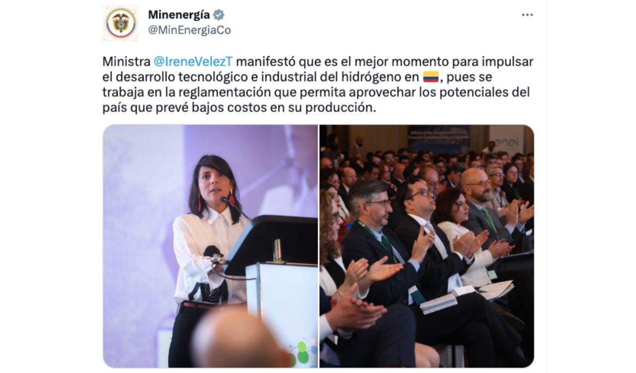 La ministra Irene Vélez fue enfática en que la transición debe ser cautelosa, pero que el petróleo debe ser reemplazado de manera urgente en el país