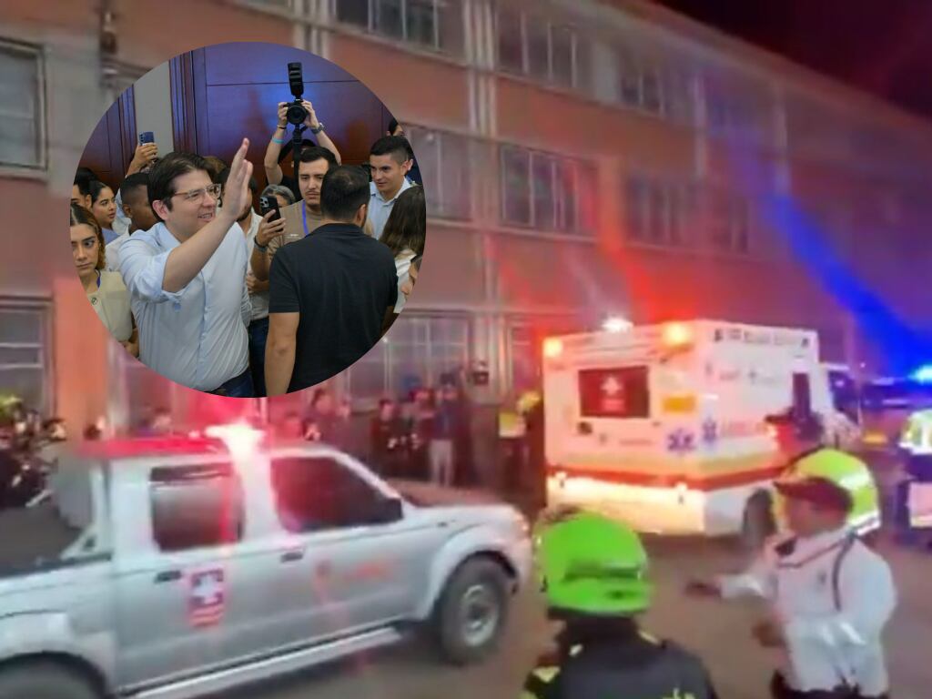 El precandidato presidencial del Centro Democrático, Miguel Uribe Turbay fue trasladado a una clínica de Bogotá.