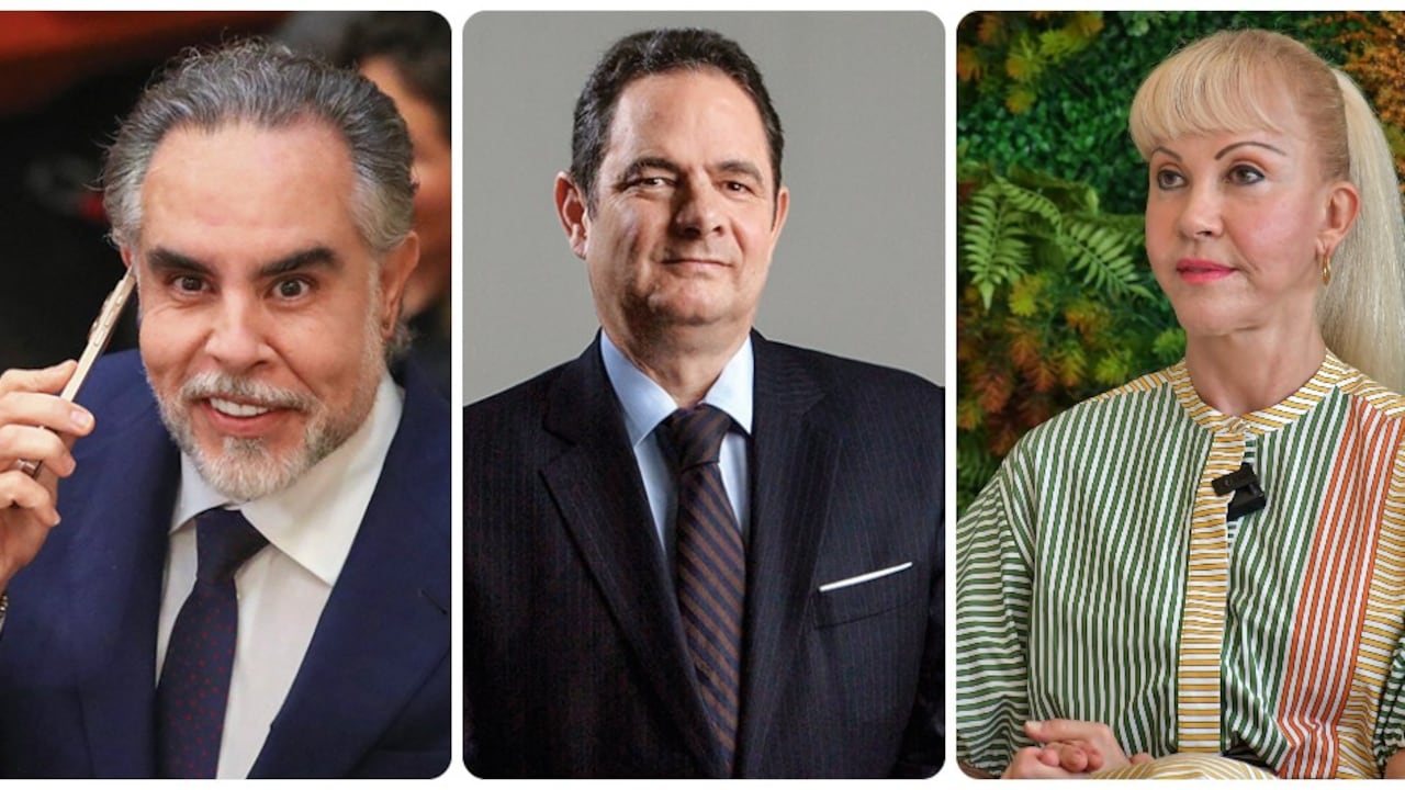 Armando Benedetti, Germán Vargas Lleras y Dilian Francisca Toro.