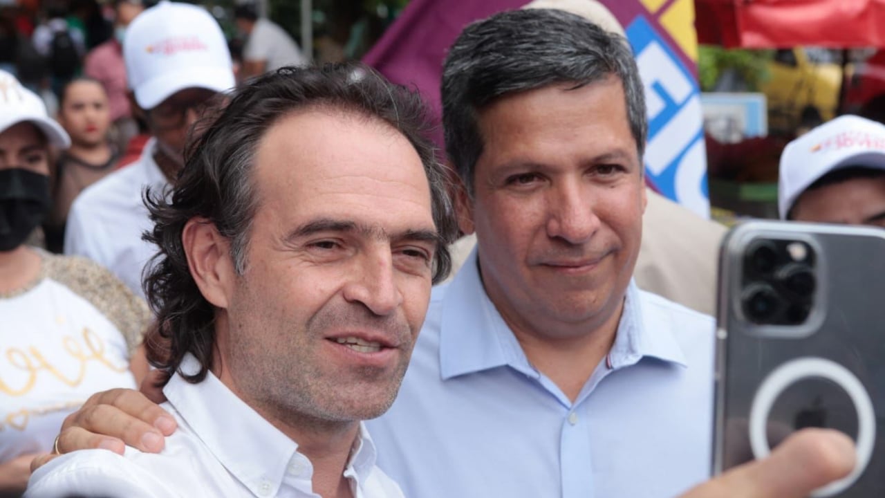 Federico Gutiérrez y su fórmula, Rodrigo Lara Sánchez.