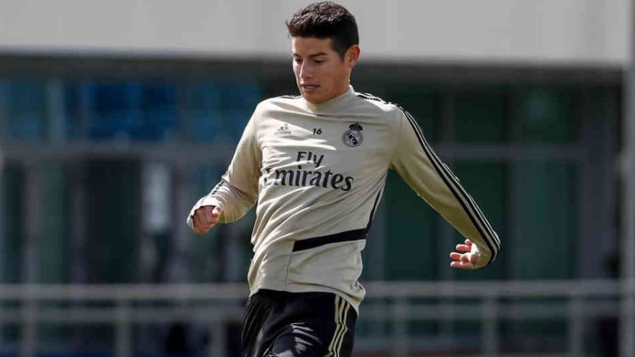 James Rodríguez, futbolista colombiano al servicio de Real Madrid