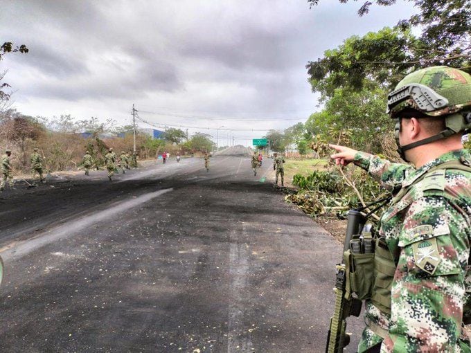 Desplegaron tropas de Fuerzas Especiales Urbanas para proteger a la población y restablecer el orden en la región