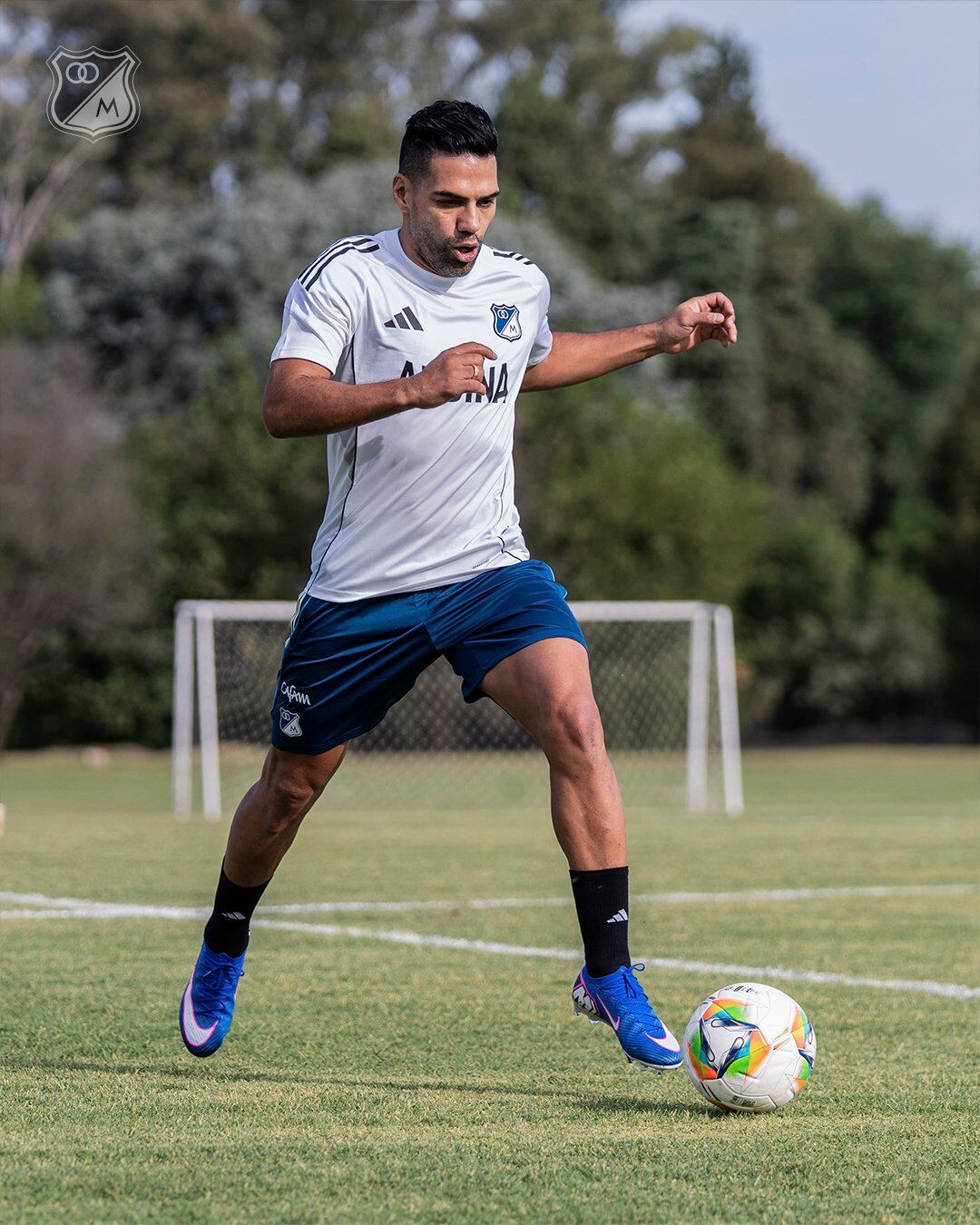 Radamel Falcao espera recuperar su forma física lo más rápido posible para volver a competencia.