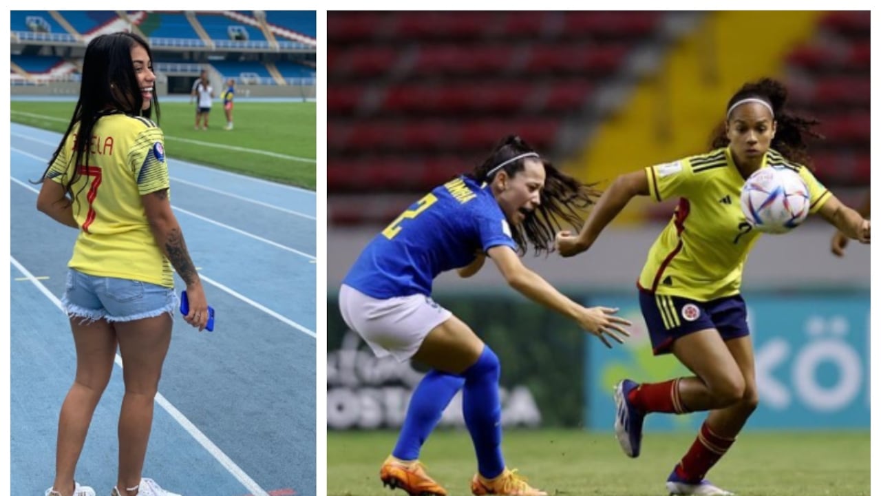 Mariana Gómez y Gisela Robledo y sus muestras de cariño tras la eliminación de Colombia del mundial sub 20.