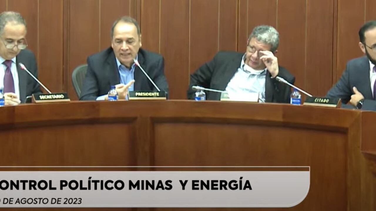 Debate sobre tarifas de energía en el Congreso.