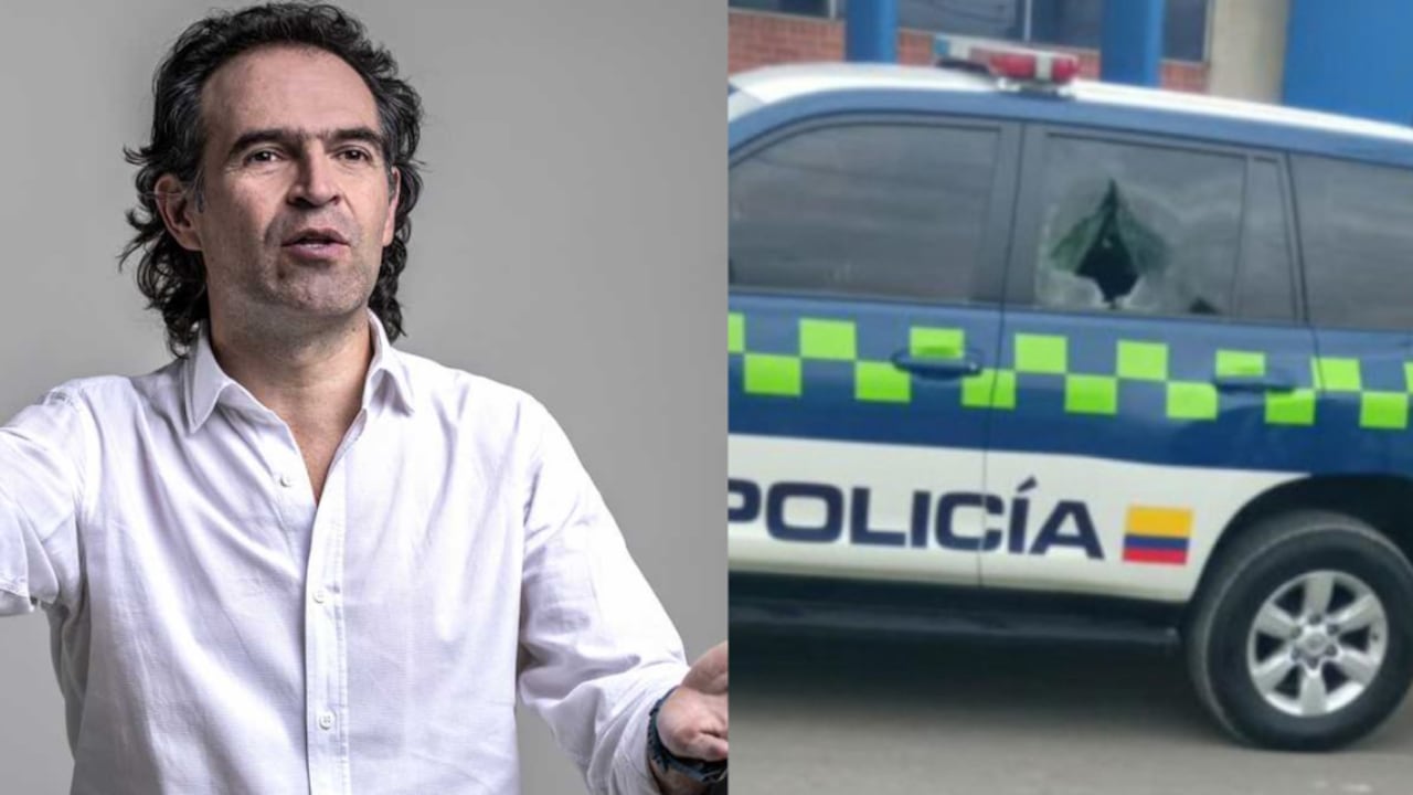 Federico Gutiérrez reacciona a ataque del que fue víctima la Policía, por parte de la primera línea.