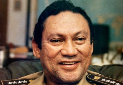 Manuel Antonio Noriega (foto de archivo de 1989).