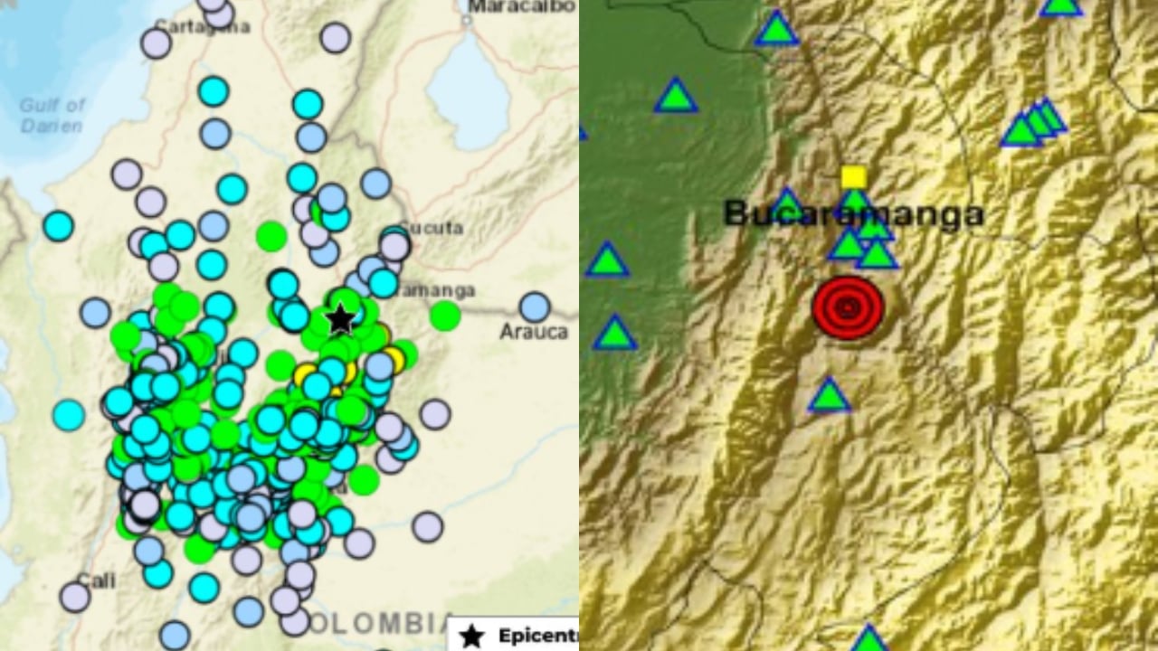 El temblor en Colombia el 10 de diciembre.