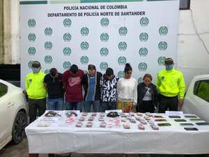 Los capturados son procedentes de la ciudad de Bucaramanga y del municipio de Barrancabermeja, Santander.
