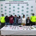 Los capturados son procedentes de la ciudad de Bucaramanga y del municipio de Barrancabermeja, Santander.