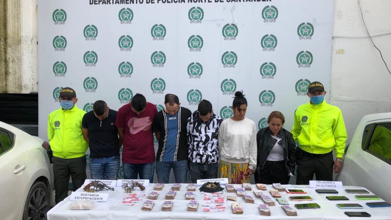 Los capturados son procedentes de la ciudad de Bucaramanga y del municipio de Barrancabermeja, Santander.