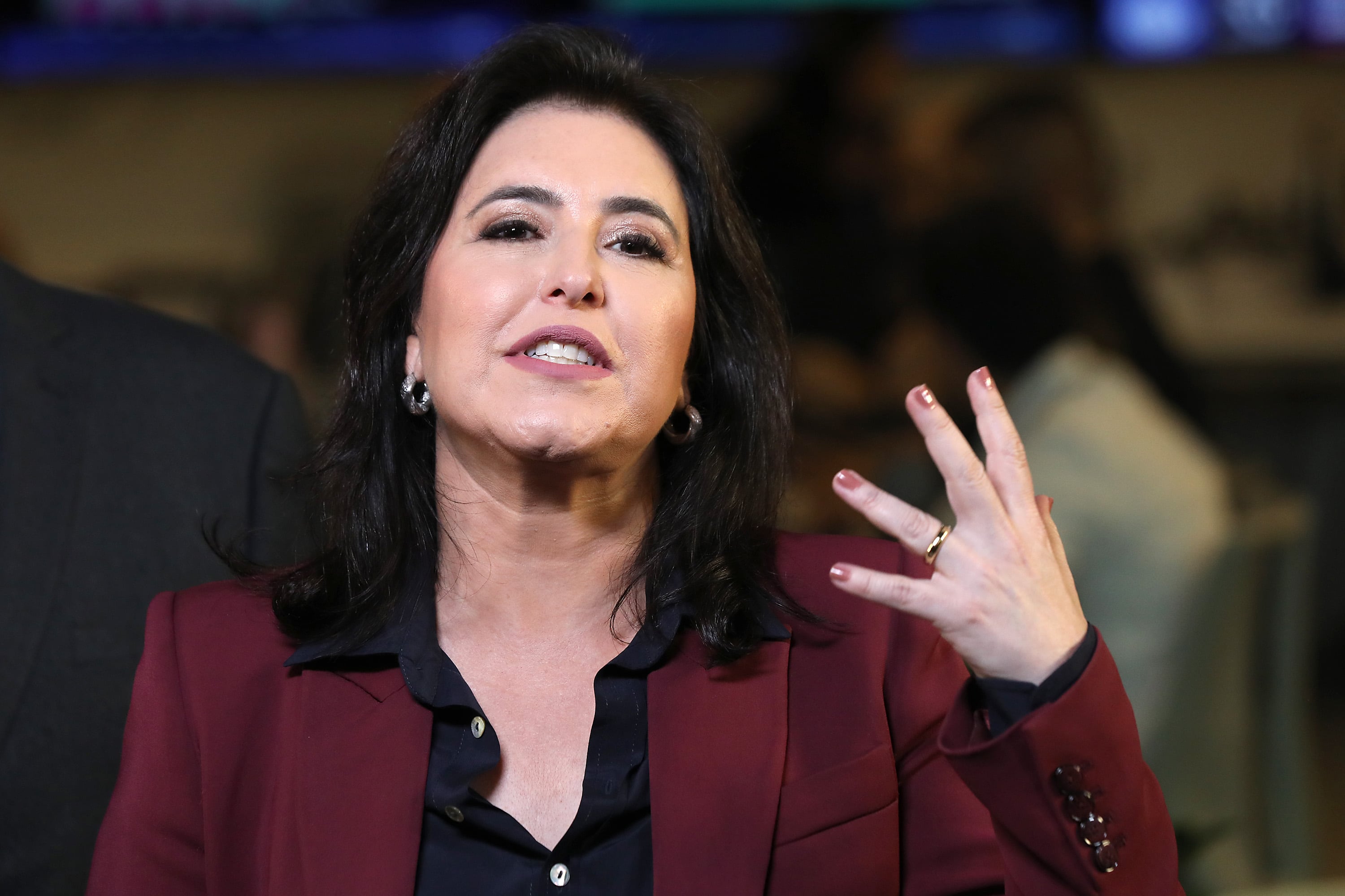 Simone Tebet, candidata a la presidencia de Brasil.