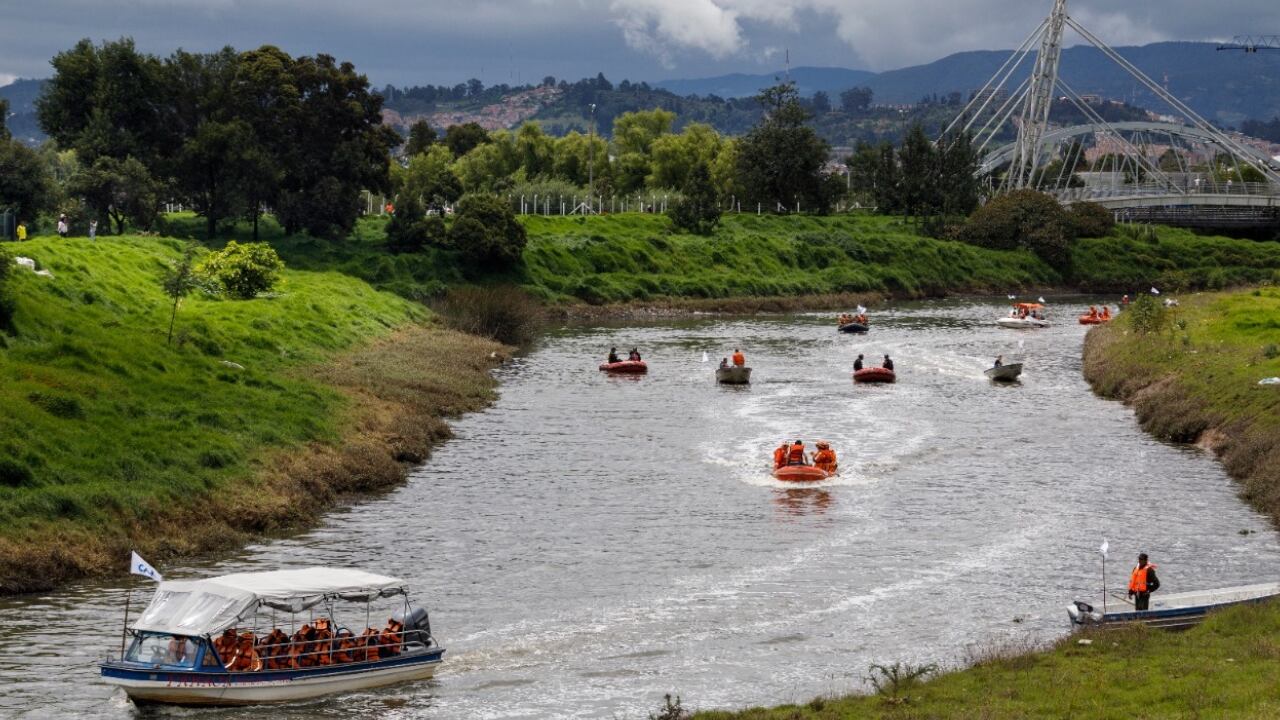 El Río Bogotá ahora será navegable en ciertos tramos.