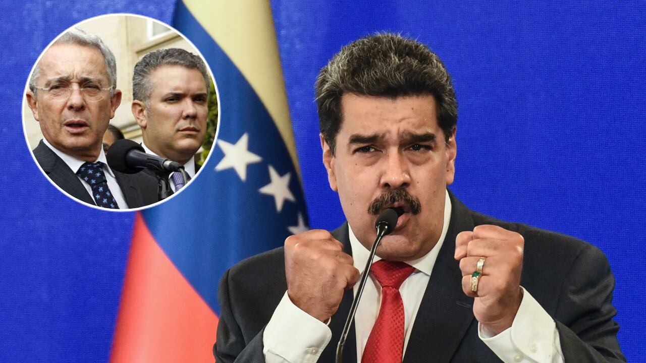 Nicolás Maduro aseguró que Álvaro Uribe e Iván Duque son responsables de la producción de cocaína en Colombia.
