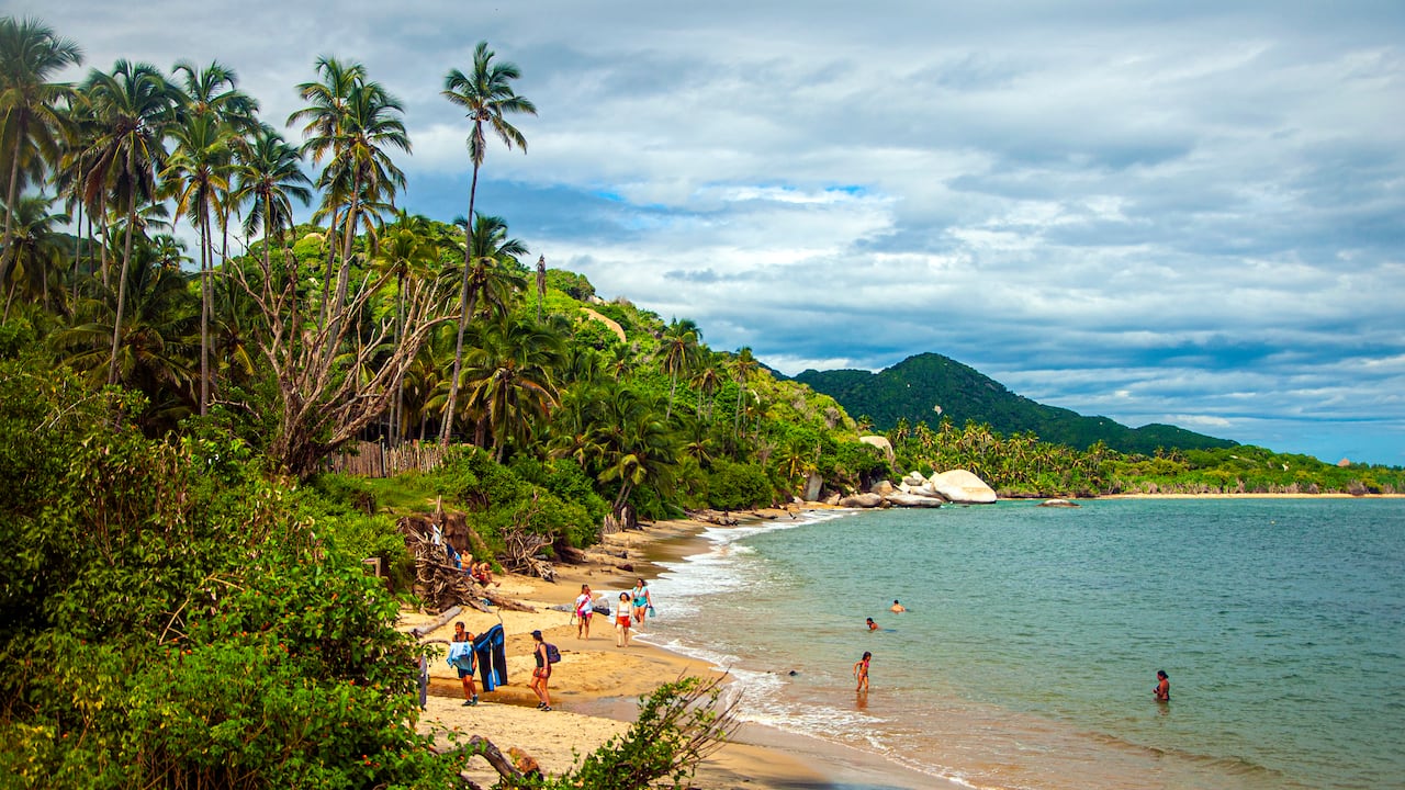 Playa Cabo San Juan del Guía, Parque Tayrona, Colombia, Santa Marta