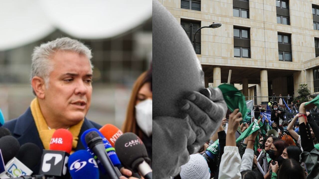 El presidente Iván Duque se mostró preocupado por el fallo de la Corte Constitucional sobre el aborto en Colombia.