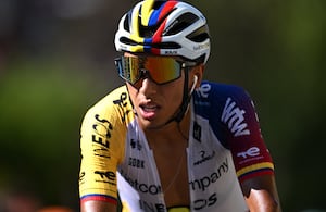 Egan Bernal, ciclista colombiano en medio del Tour de Francia 2026