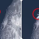 Las imágenes revelan el cráter que apareció en la Luna tras el impacto del cohete.
