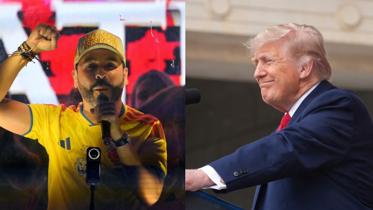 Abelardo de la Espriella y Donald Trump.