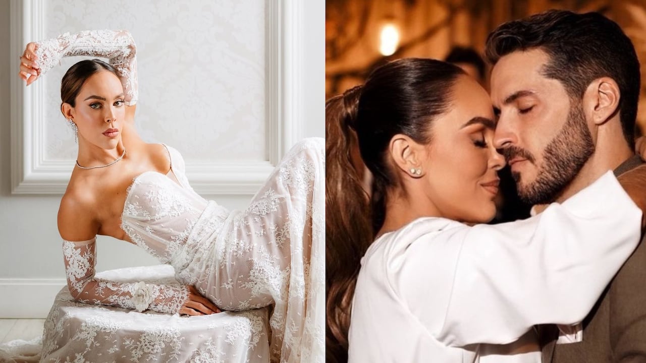 Sara Corrales contrajo matrimonio con el empresario Damián Pasquini