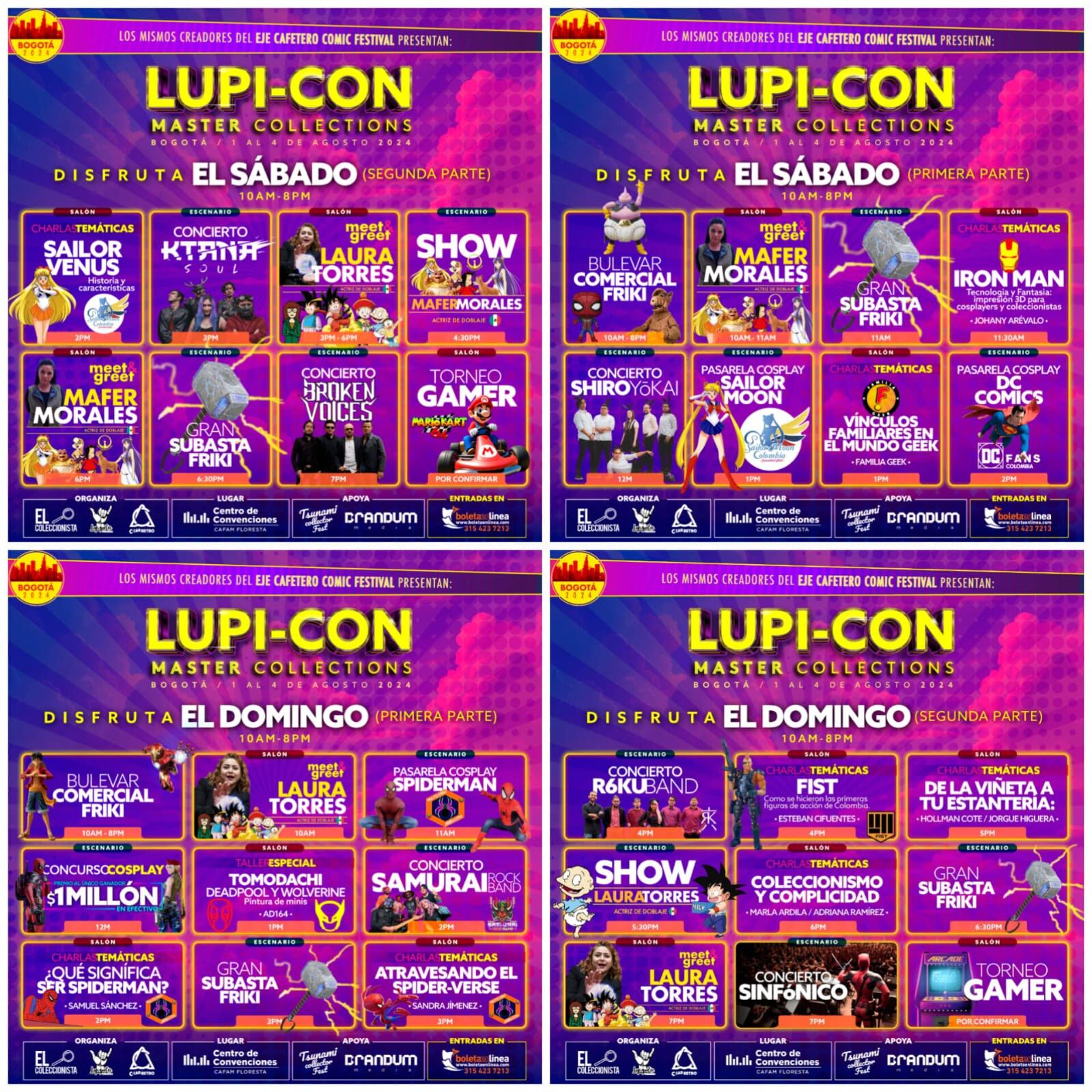 Una de las experiencias más grandes en Bogotá, llega del 1 al 4 de agosto en el centro de convenciones Cafam Floresta.