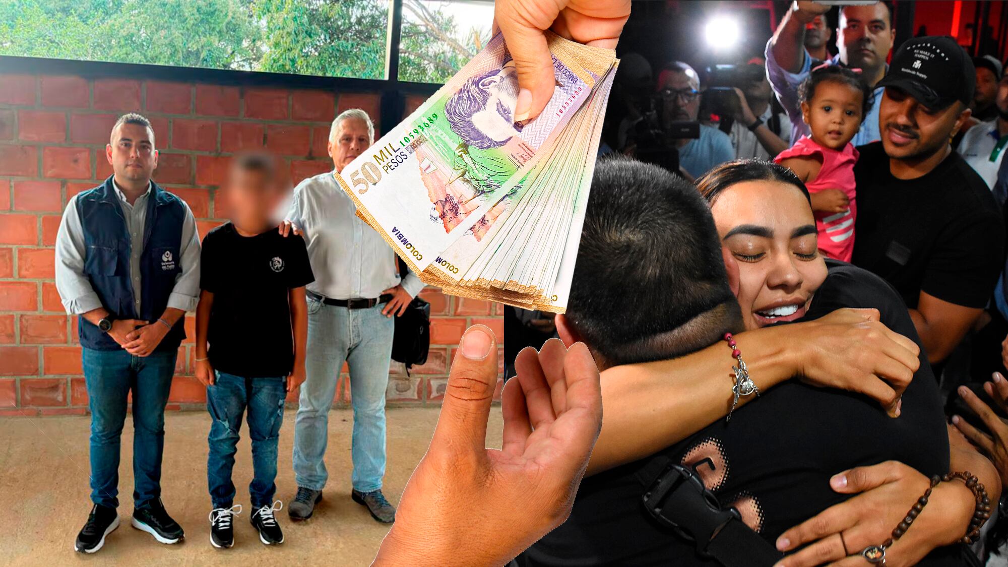 Libre el niño Lyan Hortúa