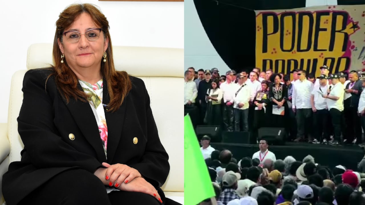 Exministra de Justicia, Ángela María Buitrago, habla de la paz urbana en Medellín.