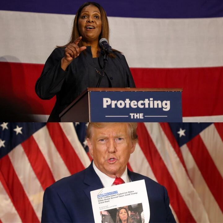 Letitia James Vs Trump