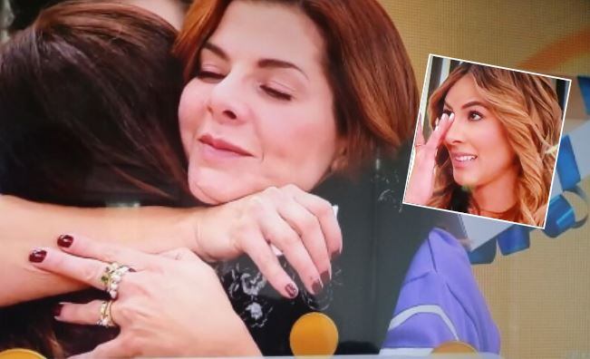 Carolina Cruz y Carolina soto lloraron este viernes en 'Día a día'