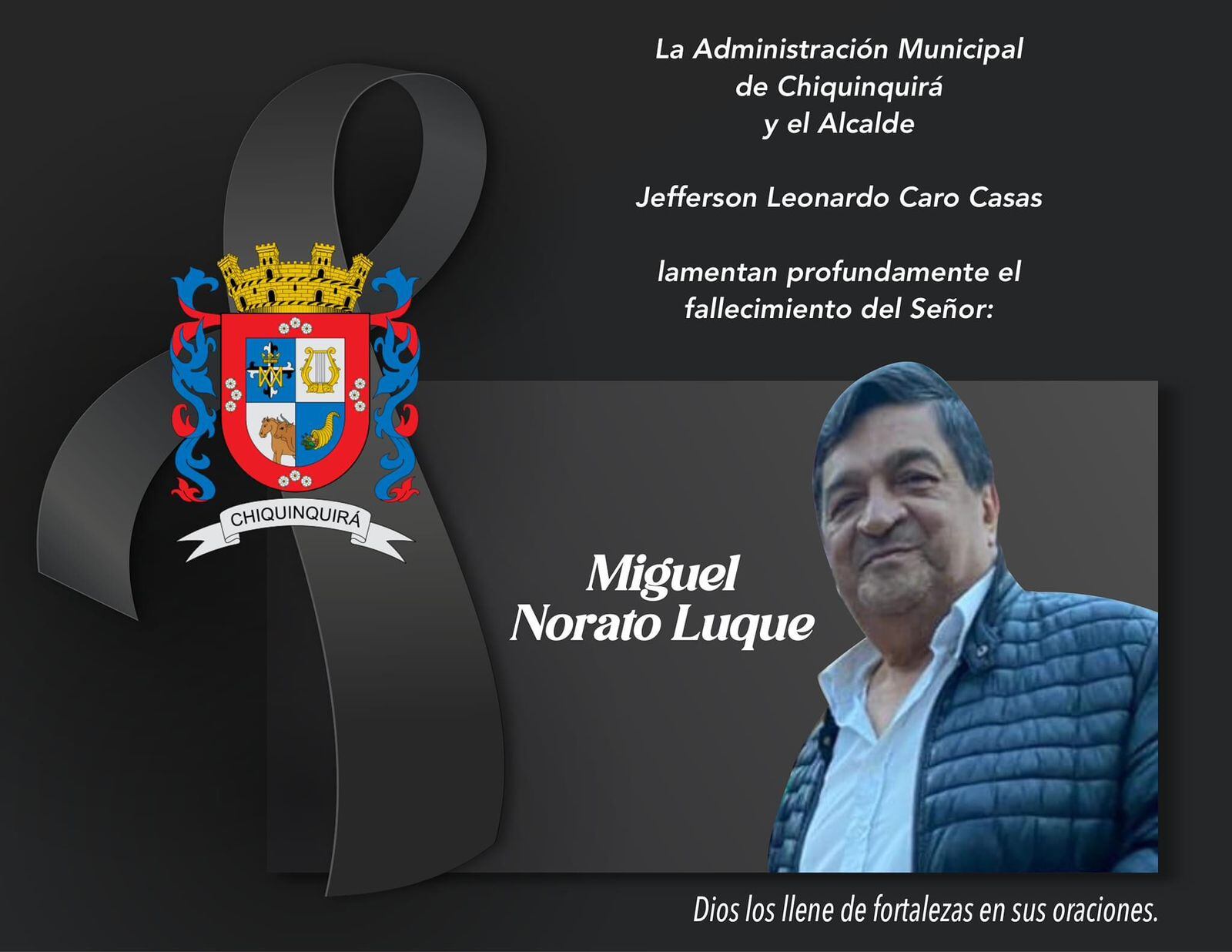 Alcaldía de Chiquinquirá lamentó lo sucedido.