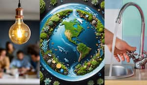 El día de la Tierra se hace necesario tomar conciencia sobre el ahorro de agua y energía.