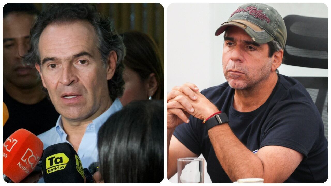 Los alcaldes Federico Gutiérrez y Álex Char.