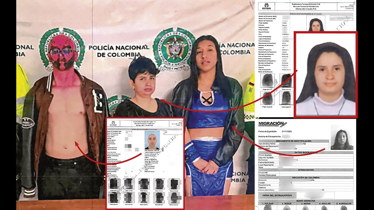 Entre los capturados hay un beneficiario de Ser Pilo Paga, una exreligiosa, una venezolana en situación irregular y un guarda de seguridad.