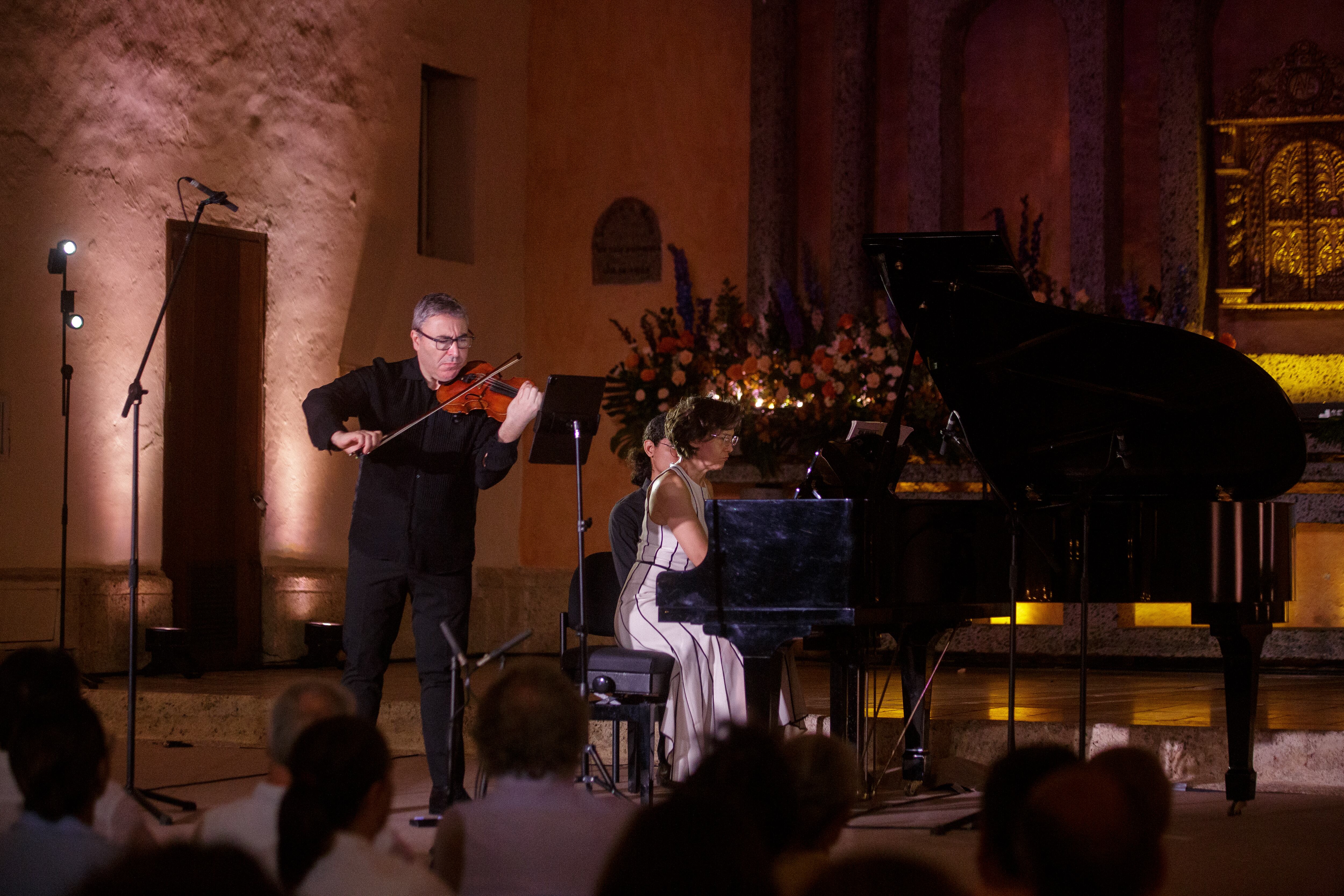 Maxim Vengerov en el Cartagena Festival de Música 2026. Foto: Tico Angulo.