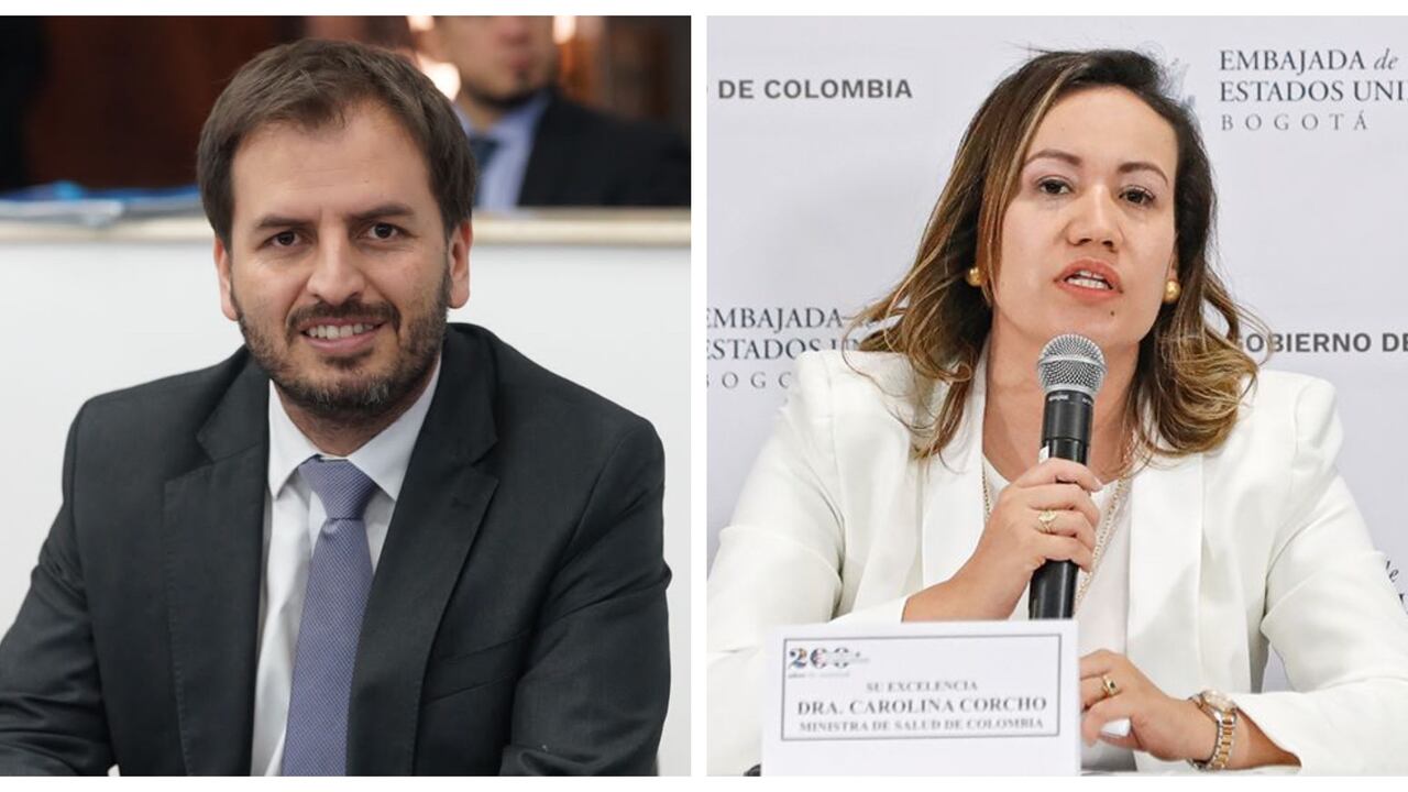 El representante Andrés Forero cuestionó a la ministra de Salud Carolina Corcho.
