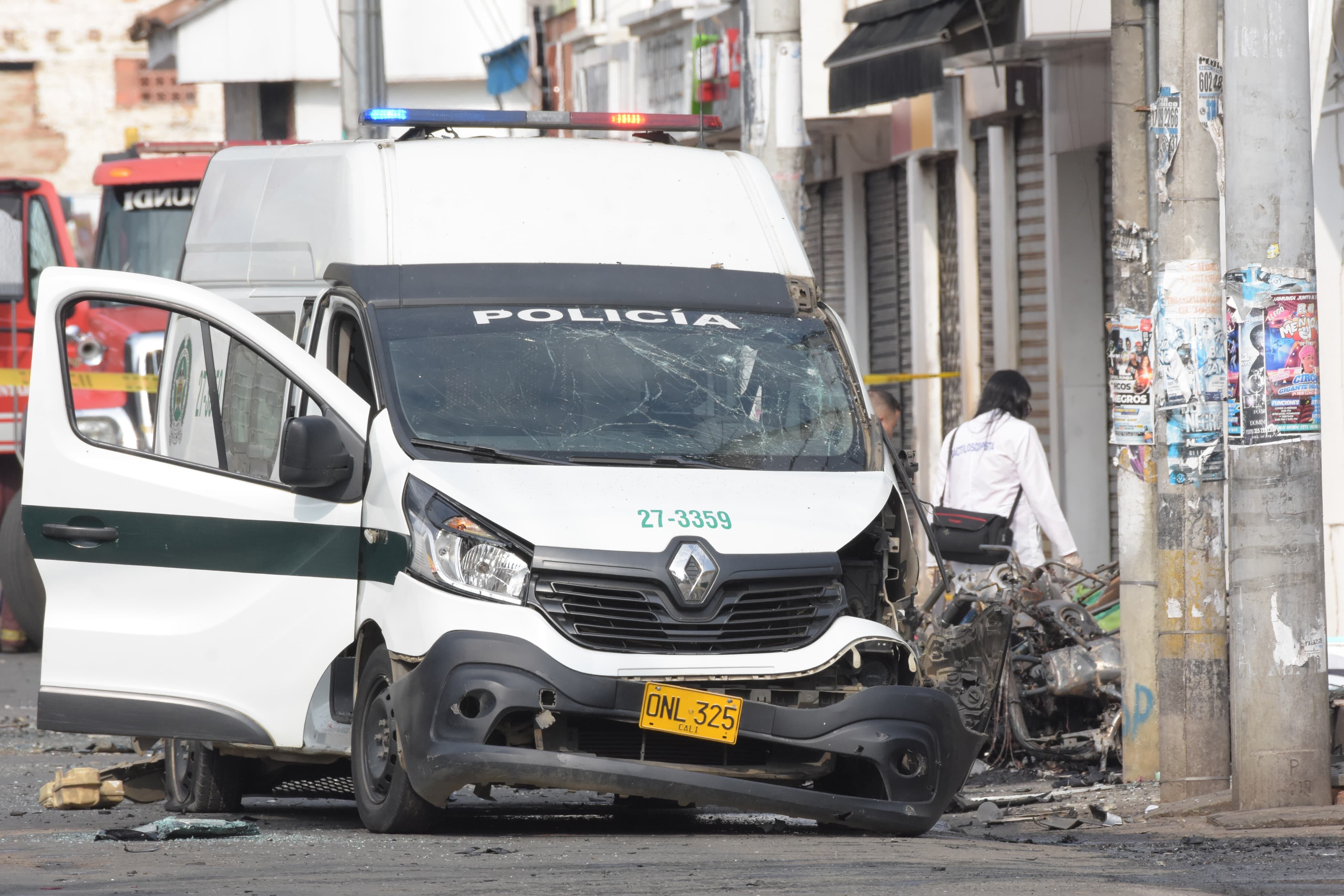 Motobomba en el Centro de Jamundí