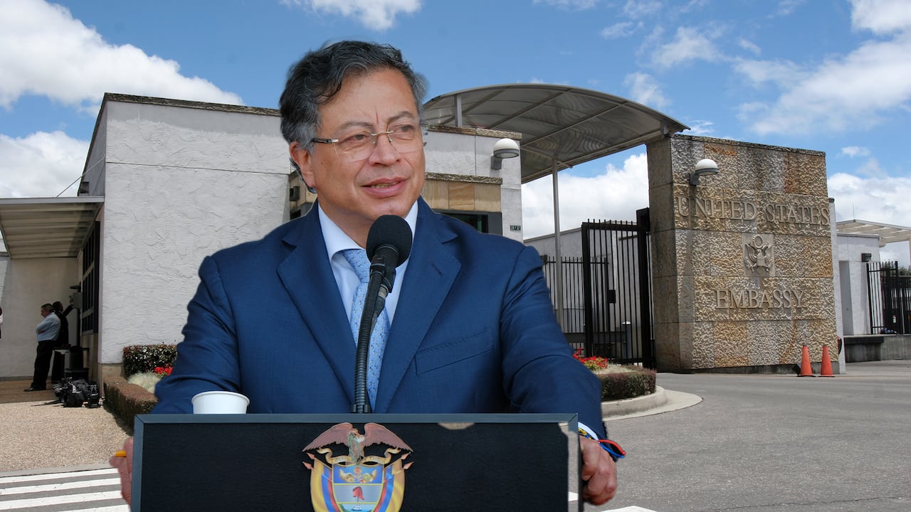 Gustavo Petro EMBAJADA DE ESTADOS UNIDOS