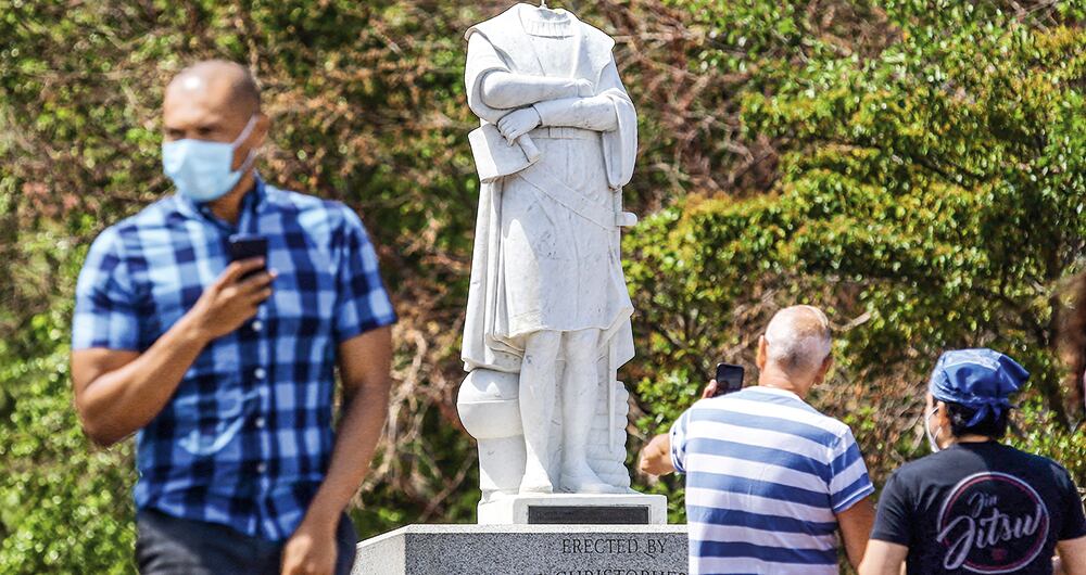 Monumento en América.