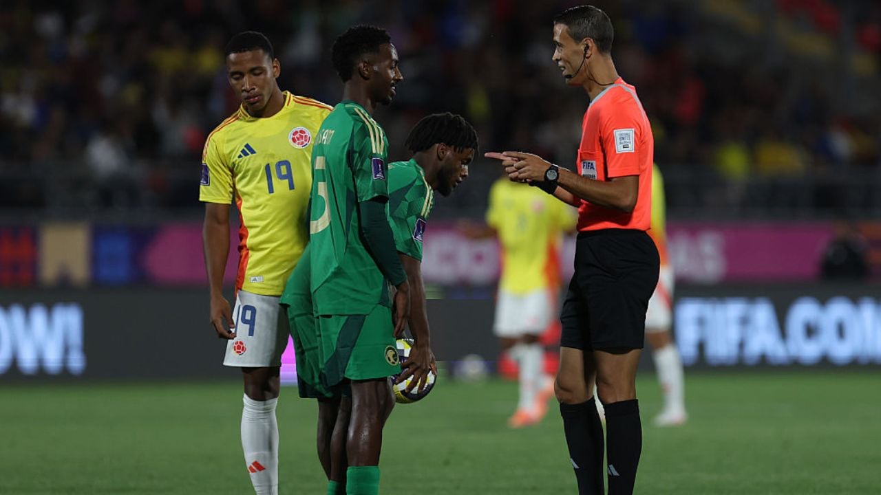 Colombia vs. Arabia Saudita en el Mundial Sub 20.