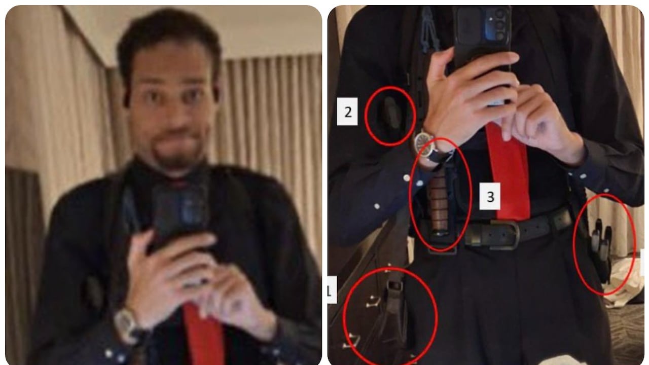 Nuevas fotografías muestran al presunto autor del tiroteo en la Casa Blanca