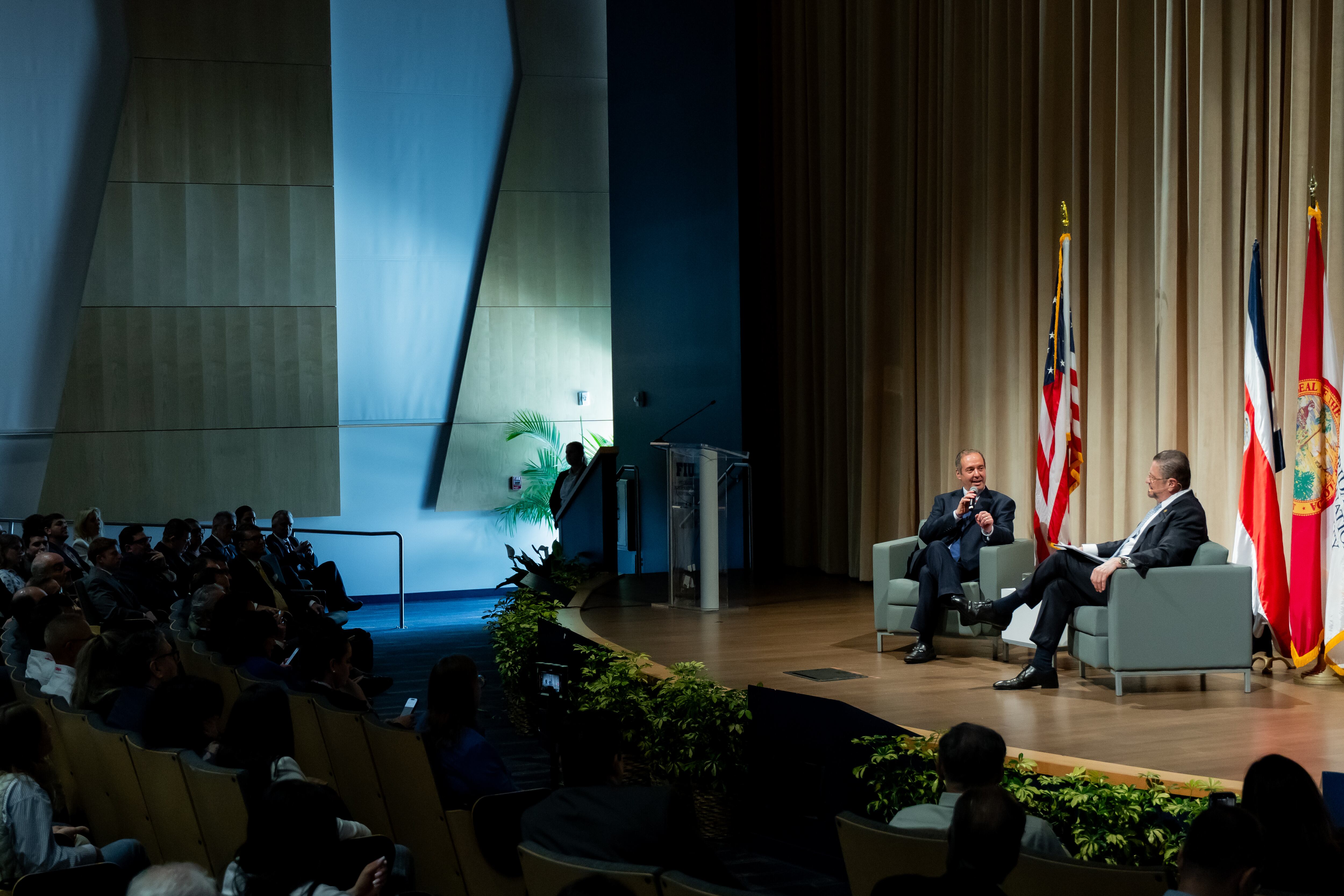 Chaves confirmó que la relación de Costa Rica con Estados Unidos está en su mejor momento