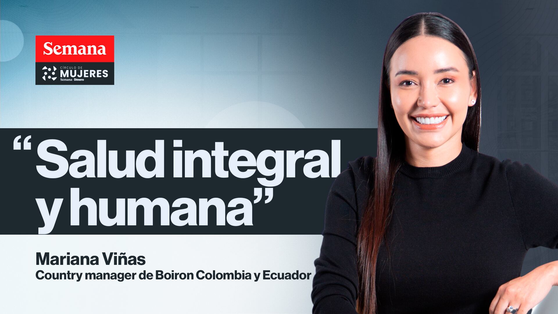 Mariana Viñas Holguín Country manager de Boiron Colombia y Ecuador.